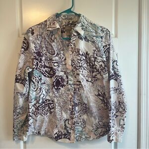 Chico's Multicolor Paisley Blouse